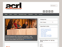 Tablet Screenshot of acrlny.org